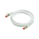 Python patch-kaabel Cat.6 nailonpunutisega 15m, valge
