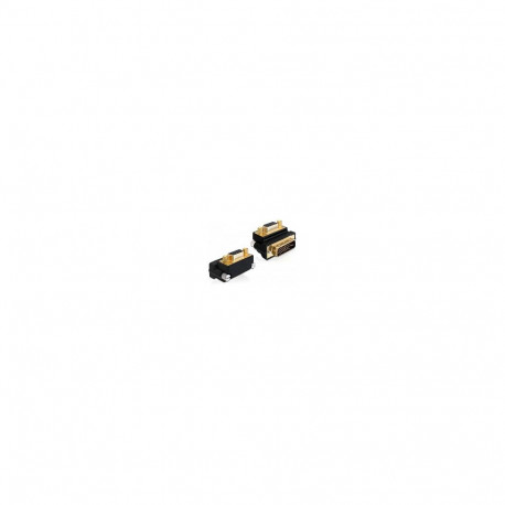 Adapter VGA-pesast DVI 24+5 kontaktiga pistikule, 270° nurga all