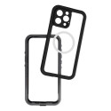Case for iPhone 16 PRO MAX Shellbox Dot waterproof MagSafe compatible black