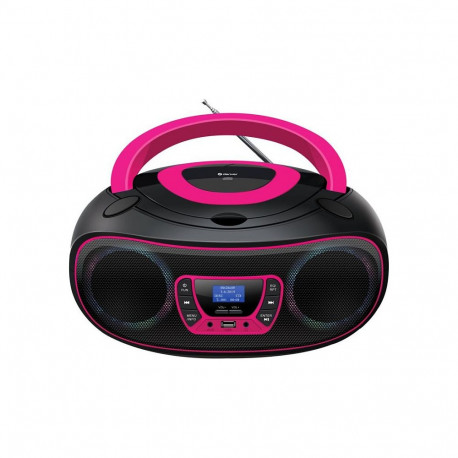 "Denver DAB+ Boombox Mit DAB+/FM-Radio, Bluetooth-Funktion,pink"