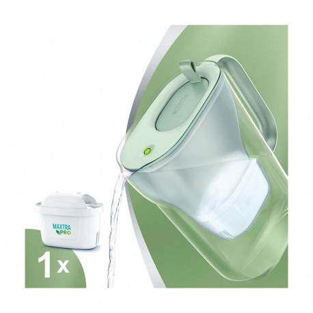 BRITA veefilter-kann Style eco koos 1 filtriga, roheline