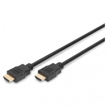 "DIGITUS HDMI High Speed mit Ethernet Anschlusskabel, 10m, sw"