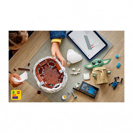 "LEGO Star Wars Grogu in seiner Repulsorwiege 75403"