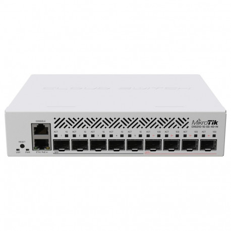 "10P Mikrotik CRS310-1G-5S-4S+IN SFP+ POE+ RM"