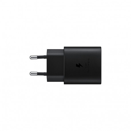 "Samsung Schnellladegerät 25W Netzteil inkl. Datenkabel USB Type-C black (Retail)"