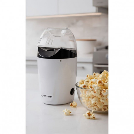 Esperanza EKP006 popkornimasin must, valge 0,27 l 2 min 1200 W