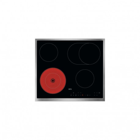 AEG NRN64A06XB Black Built-in 60 cm Ceramic hob 4 zone(s)