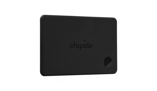 Bluetooth Tracker - Chipolo CARD, Rechargeable, Slim Design, Charcoal