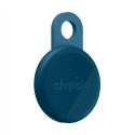 Bluetooth Tracker - Chipolo LOOP, Rechargeable, Silicone Loop, Navy