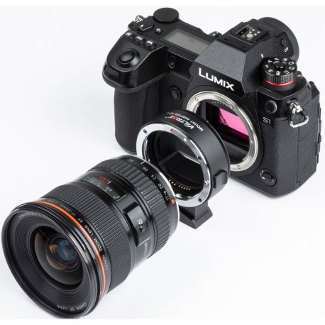 Adapter - Viltrox EF L Auto Focus Lens Mount Adapter for Canon EF/EF S Lenses, Type C Upgrade Port, 