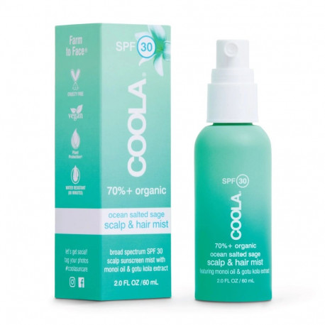 Coola LLC Classic Organic Scalp & Hair Mist SPF 30  60 ml Sunscreen spray Adults