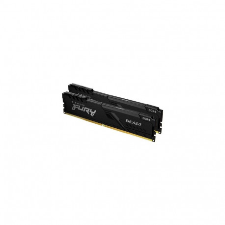 Kingston Technology FURY Beast 16GB 3200MT/s DDR4 CL16 DIMM (Kit of 2) Black