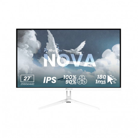 Arozzi Nova 27″ computer monitor 68.6 cm (27") 2560 x 1440 pixels Quad HD LED White