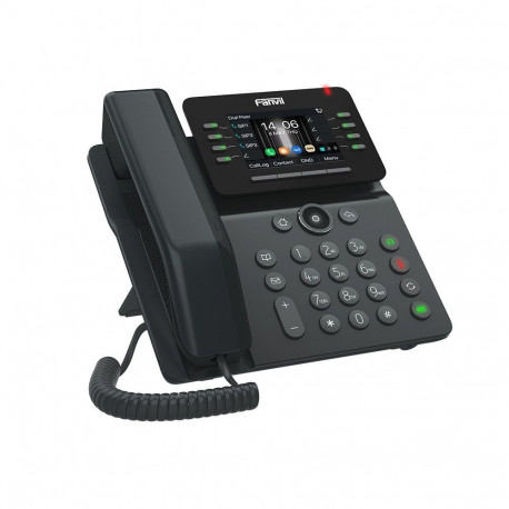 Fanvil IP-telefon V63 6 liini LCD Wi-Fi, must