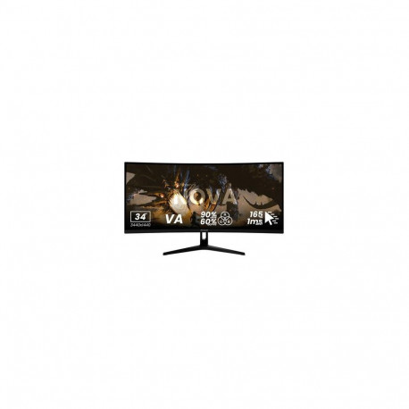 Arozzi Nova 34" Curved VA 165Hz - Black