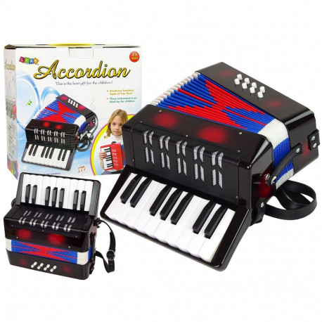 Akordeon Instrument Muzyczny Dla Dzieci Muzyka Czarny