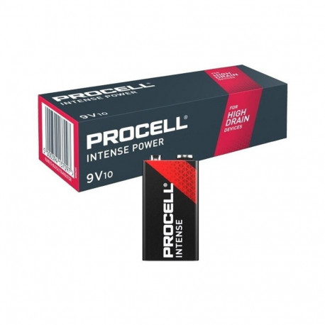 Battery - Duracell Procell Intense 9V 10-Pack MN1604