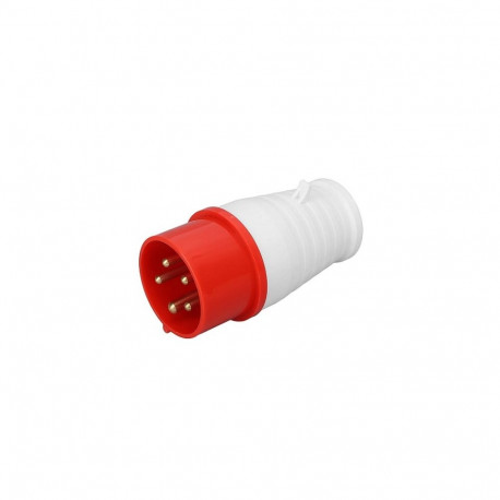 Industrial CEE Plug 32A, 5-Pin, 3-phase, IP44