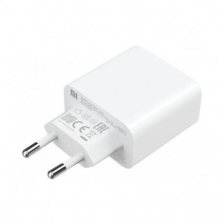 Telefoni laadija Xiaomi USB-C / USB-A 33W, valge