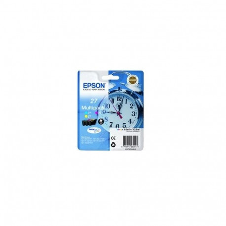 Epson Alarm clock Multipack 3-colour 27XL DURABrite Ultra Ink