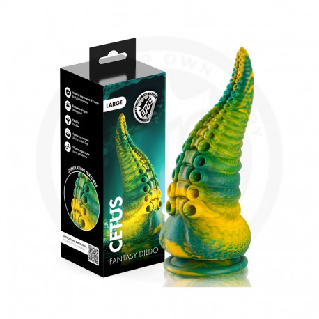 Epic - Cetus Green Tentacle Dildo Large Size