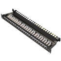 Patch Panel - Extralink CAT6A STP, 24 ports