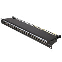 Patch Panel - Extralink CAT6A STP, 24 ports