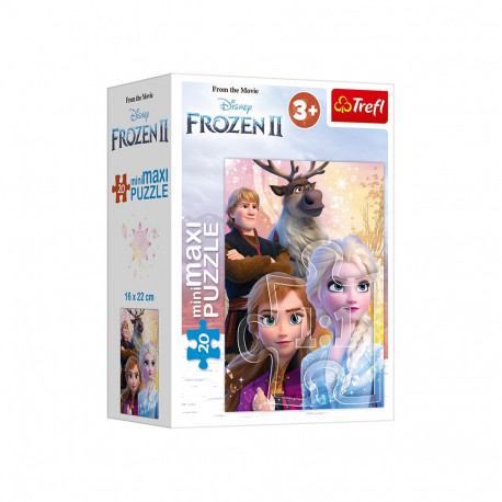 TREFL FROZEN Mini maxi pusle Frozen 2, 20 osa