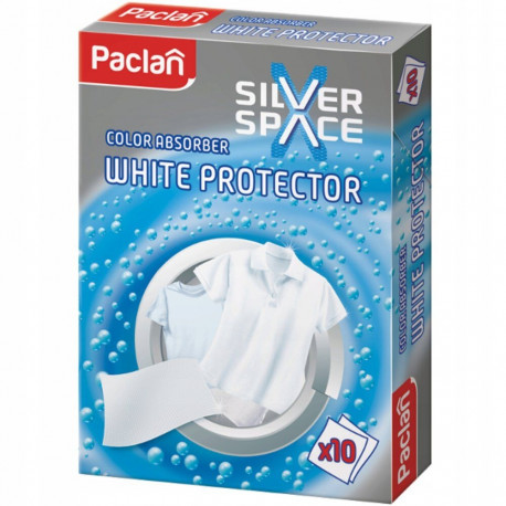 Laundry Care Product - Silv Color Absorb Paclan 10 Disposable Wipes White