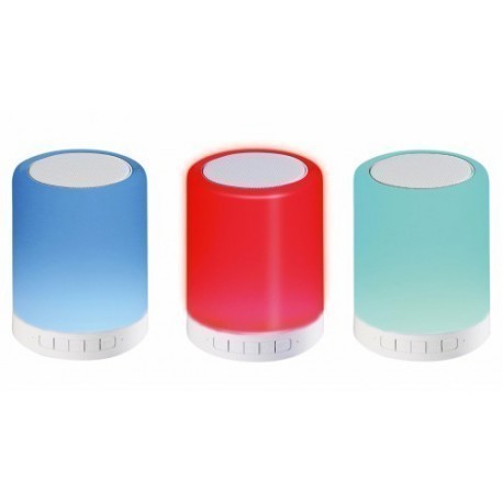 Platinet juhtmevaba kõlar + LED lamp 2in1 PDLSB01