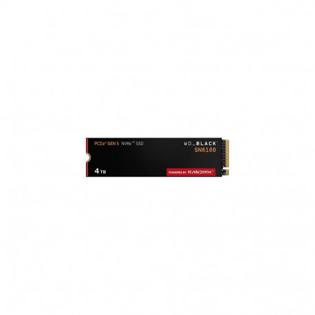 Western Digital Black SN8100 4 TB M.2 PCI Express 5.0 NVMe TLC 3D NAND