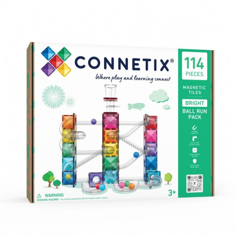 Connetix - Ball Run Bright Pack 114 pc (CT-B-00114-BR)