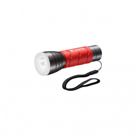 Varta 17627101421 Black, Red Hand flashlight LED