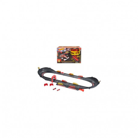 Hot Wheels RC Ferrari Legends Race Track Set with 2 Remote-Control Cars in 1:64 Scale