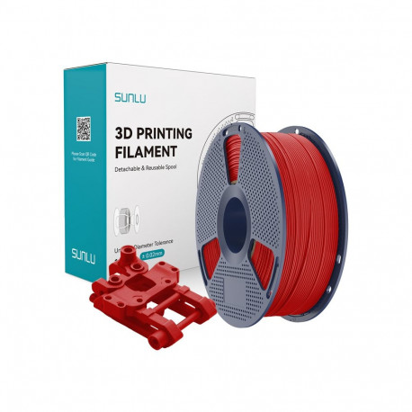 3D Printing Filament - Sunlu ABS Filament 1.75mm High Strength Red