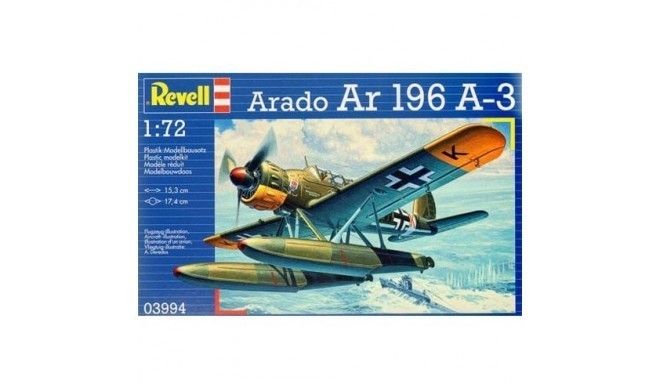 Revell mudel Arado Ar196 A-3