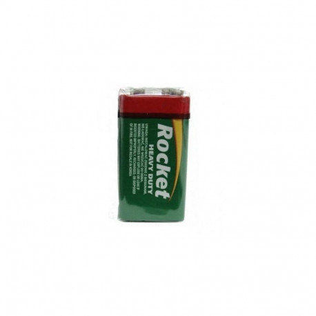 Rocket patarei 6F22-1AA (9V), tsellofaanpakendis, 1tk