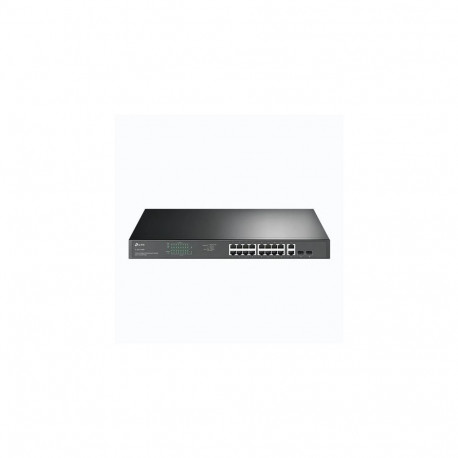 TP-Link rackmount-võrgulüliti 18 pordiga Gigabit, 16 PoE+-ga