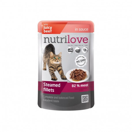 Nutrilove kassieine loomalihafileed kastmes 28X85g