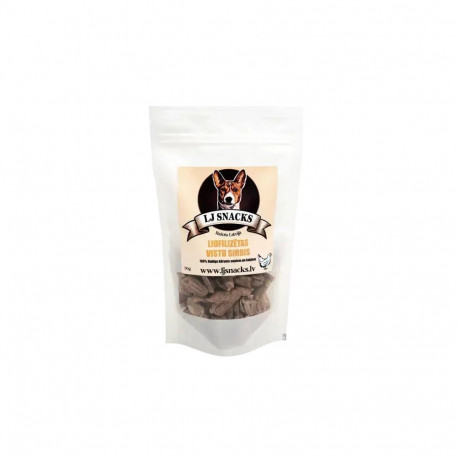 LJ Snacks Freeze-Dried Chicken Hearts 50 g