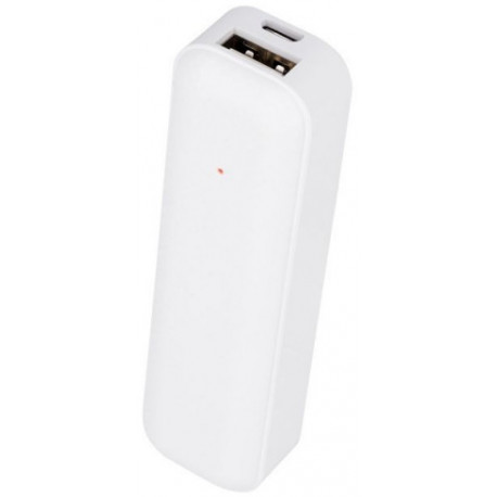 Setty power bank 2600mAh mini, white (opened package)