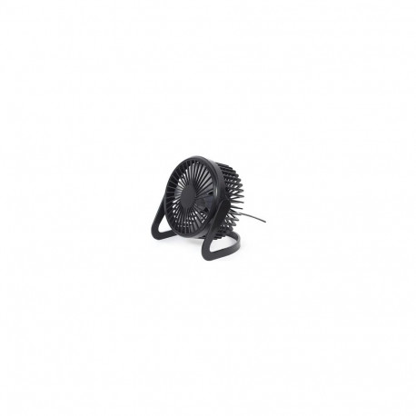 Gembird lauaventilaator USB, must