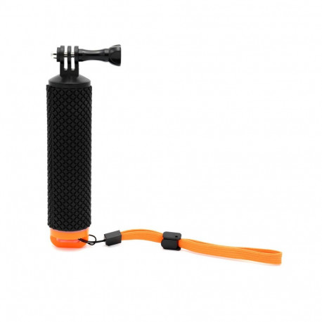 Caruba Padded Floating Handgrip GoPro Mount (Zwart / Oranje)