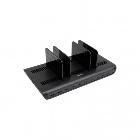 10-pordiline USB-laadimisjaam 240W, 8xUSB-C PD ja 2xUSB-A