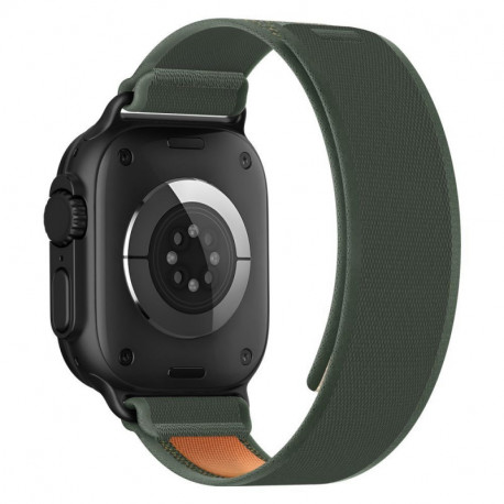 Tech-Protect kellarihm Nylon Elite Apple Watch 44/45/46/49mm, roheline