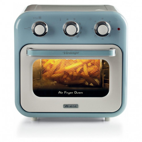 "Ariete Vintage Air Fryer Mini- Ofen blau"