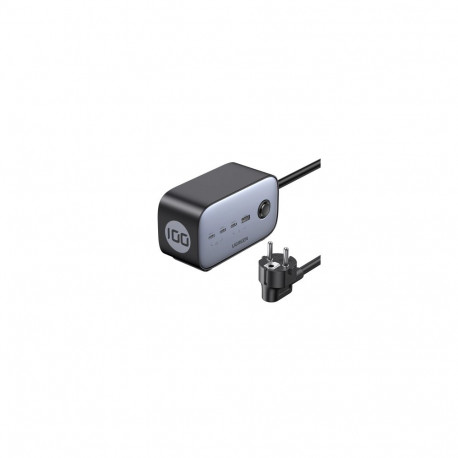 Ugreen DigiNest Pro 1 AC-pistikupesa Type C 1.8m 4 3680W, must