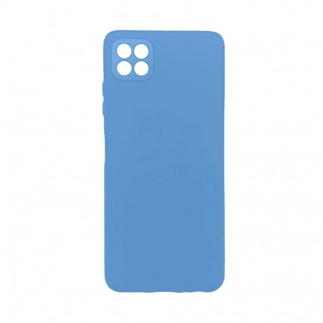 Evelatus kaitseümbris Samsung Galaxy A22 5G Nano Silicone Soft Touch TPU, tumesinine