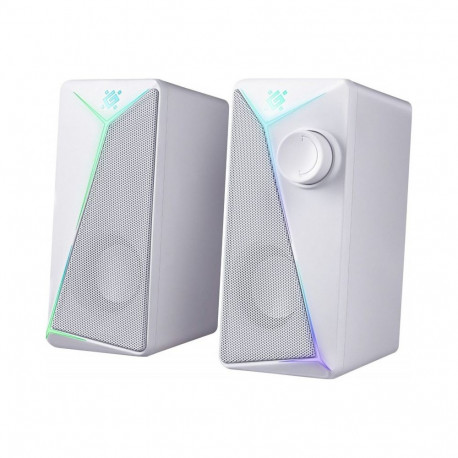 DEFENDER PC SPEAKERS J5 2.0 6W LED USB WHITE 65205