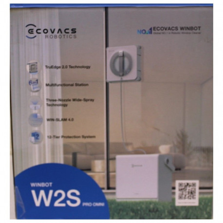 Ecovacs SALE OUT. | WINBOT W2S PRO OMNI Window Cleaning Robot DEMO, WET, DIRTY
